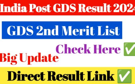 Indian Post GDS Second Merit List 2024