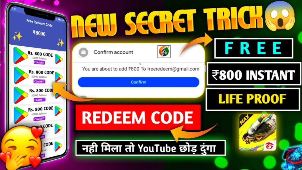 Garena Free Fire Redeem Code